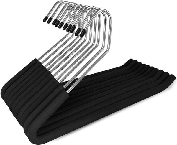 Foam open slacks pants hangers for men and women